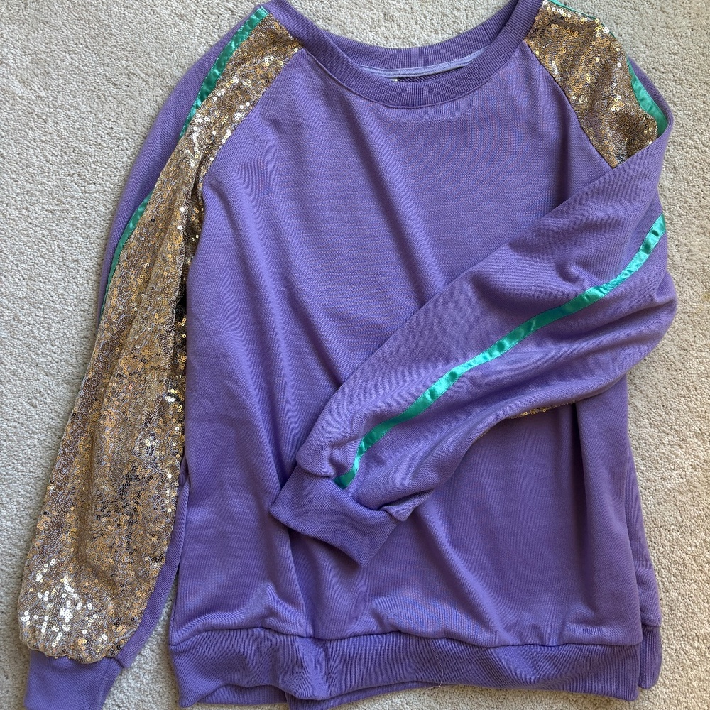 Mardi Gras sweatshirt